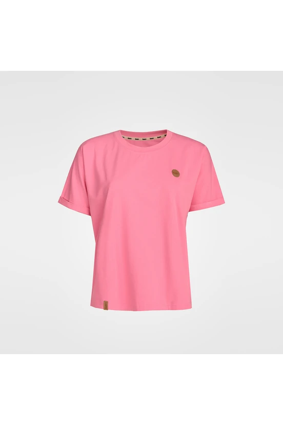 Koszulka Classy z organicznej bawełny Jersey Pink - packshot