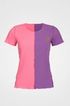 Koszulka ColorTwist z bawełny Pink Purple