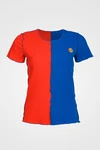 ColorTwist cotton T-shirt Red Navy