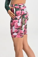 Krótkie legginsy z taśmami stabilizującymi Spring Magnolia - packshot