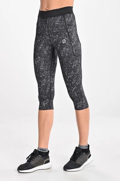 3/4 Dual Space leggings with pockets on the sides Blink Black