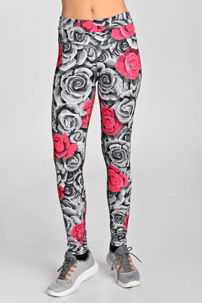 Legginsy petite z pasem Pro Ornamo Roses