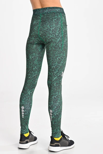 Dual Space leggings with side pockets Blink Green