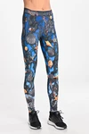Dual Space leggings with side pockets Gold Reef