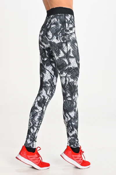 Dual Space leggings with side pockets Ornamo Reef