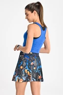 Pleated sport skirt with leggings Gold Reef - packshot