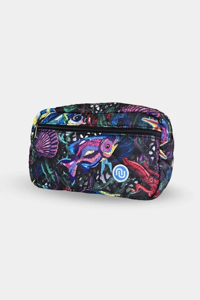 Quilted cosmetic bag Mosaic Sea