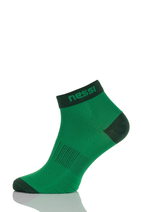 Seamless breathable socks Green-Dark green - packshot