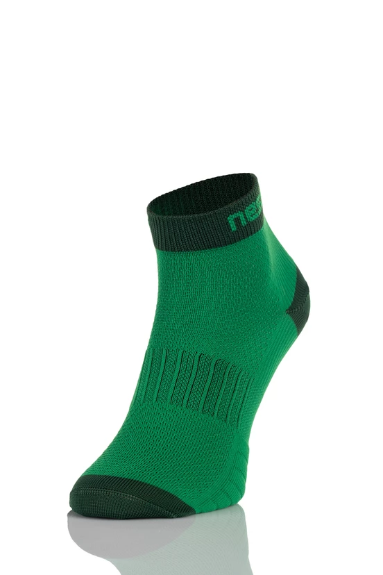 Seamless breathable socks Green-Dark green - packshot