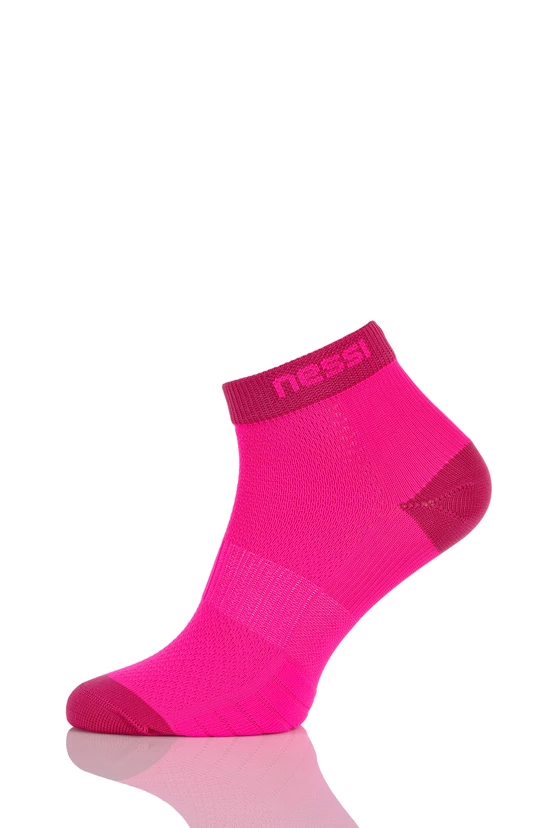 Seamless breathable socks Neon Pink-Pink - packshot