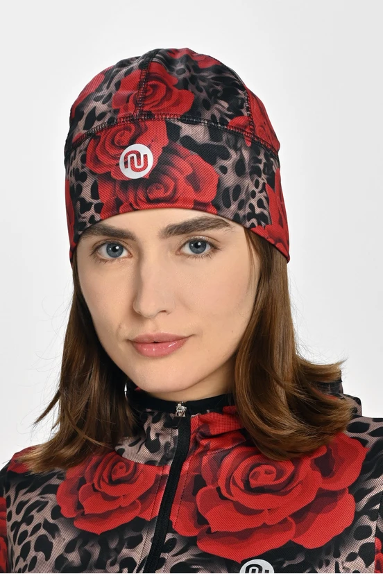 Short insulated hat Selva Roses - packshot