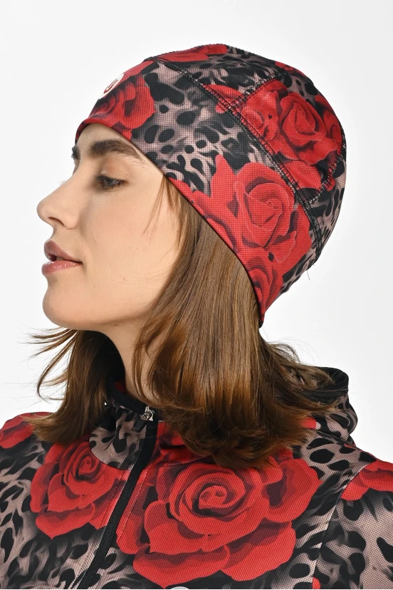 Short insulated hat Selva Roses - packshot