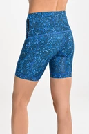 Short leggings with stabilizing tapes Blink Blue - packshot