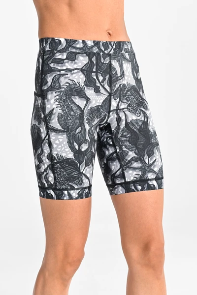 Short leggings with stabilizing tapes Ornamo Reef