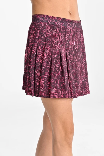 Pleated sport skirt with leggings Blink Pink