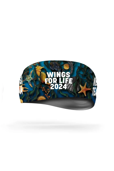 Sports headband Gold Reef Wings for life