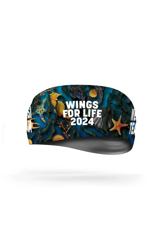 Sports headband Gold Reef Wings for life - packshot