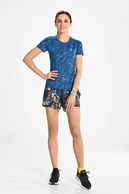 Women's sports shorts with leggings Gold Reef - packshot