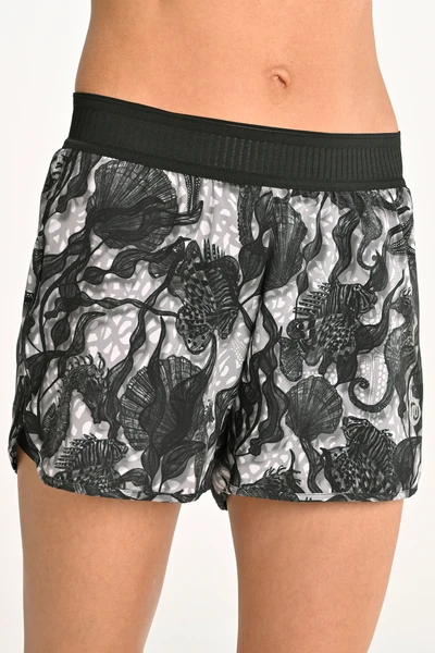 Women's sports shorts with leggings Ornamo Reef