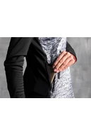 Bluza Rozpinana Z Kapturem Silver Melange Damska - OBRDK-801 - packshot