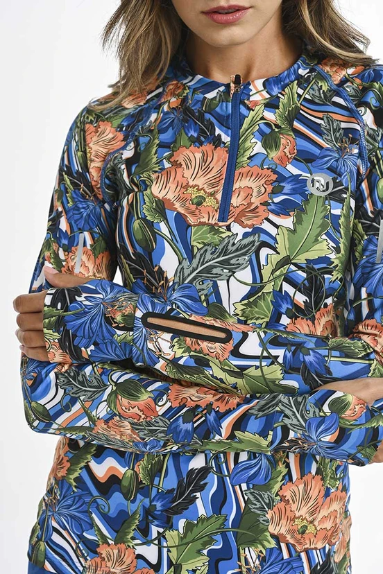 Bluza treningowa Zip Poppy LBKZ-14P8 - packshot