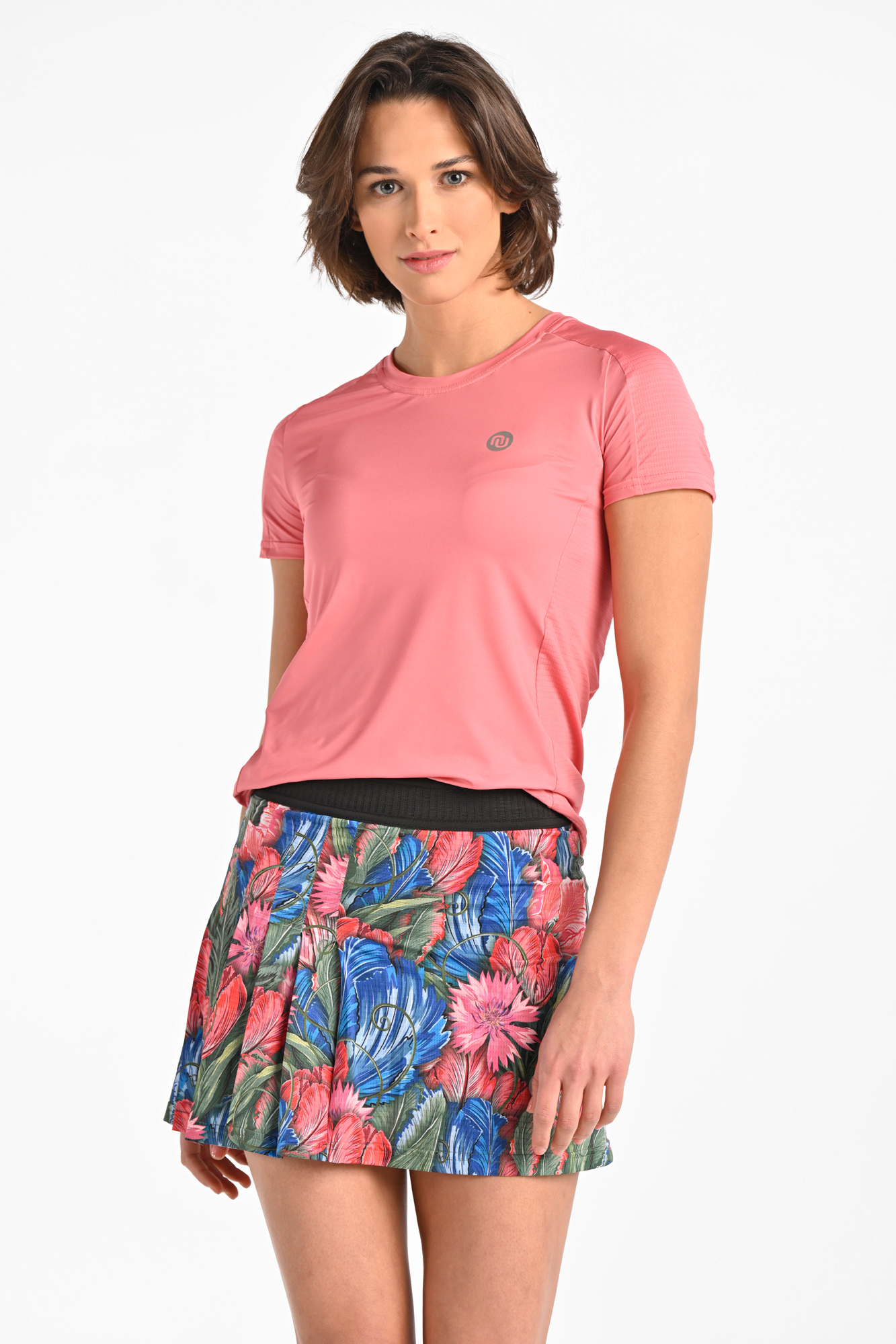 Pleated sport skirt with leggings Tulips Nessi Sportswear