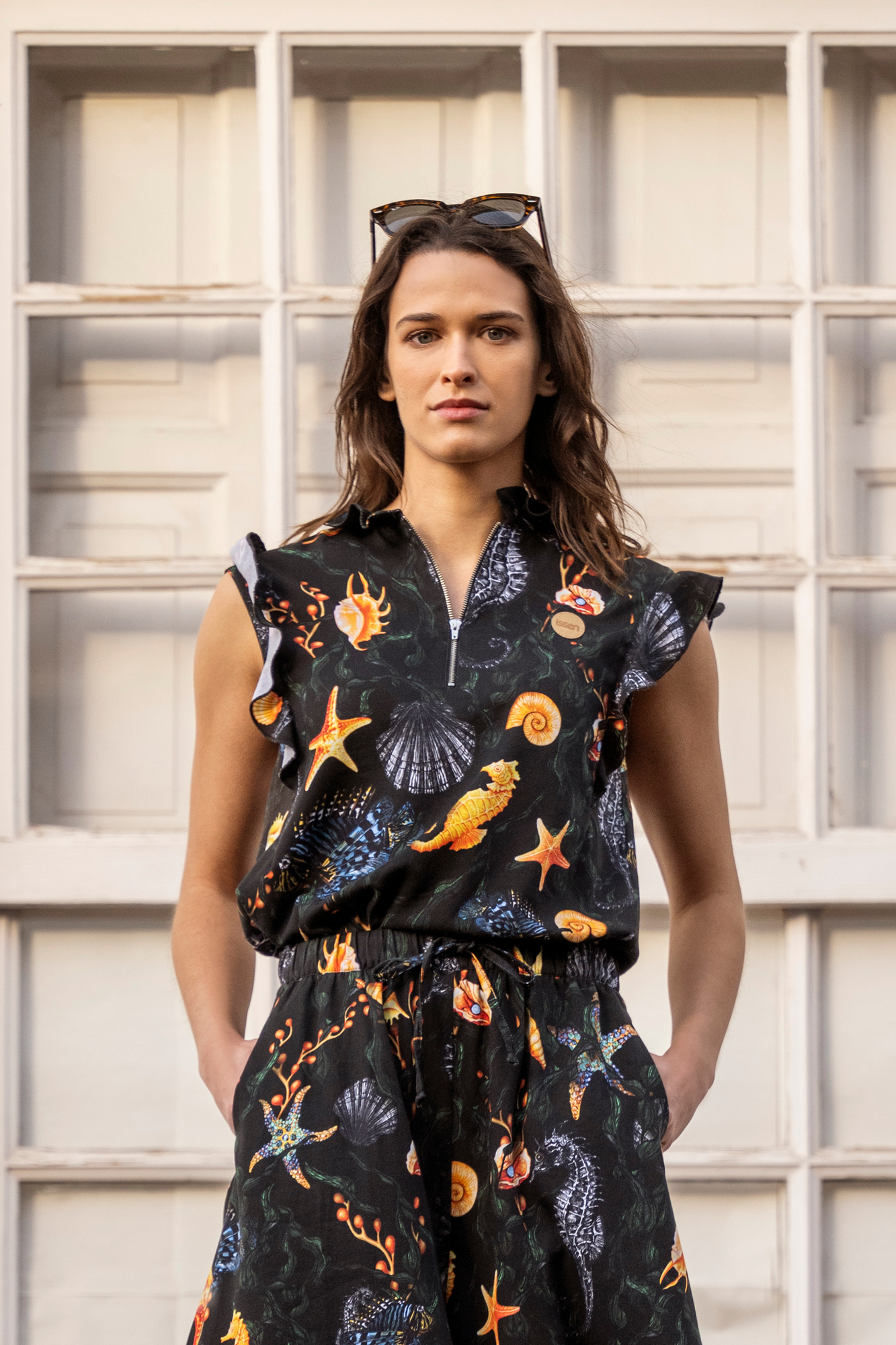 Lorine Blouse Ocean Reef main image 0