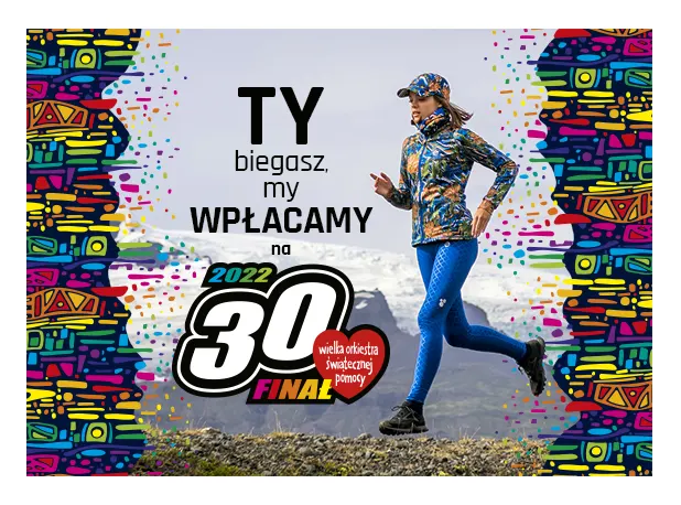 Ty biegasz, my wpłacamy na WOŚP