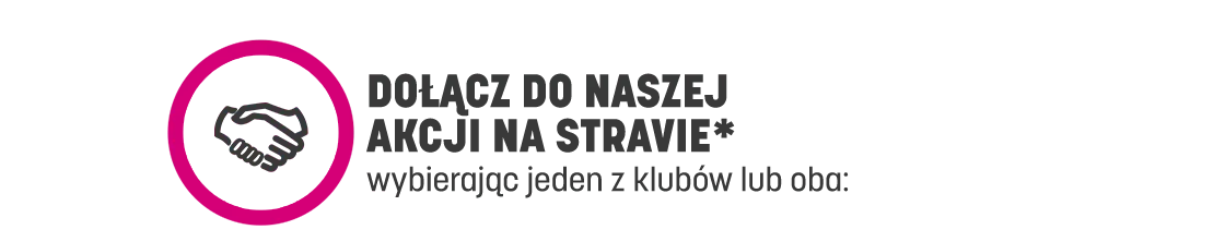 Dołącz do naszej akcji na Stravie