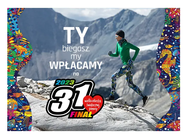 Ty biegasz, my wpłacamy na WOŚP