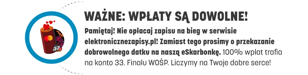 2 Wirtualny bieg Nessi Sportswear dla WOŚP